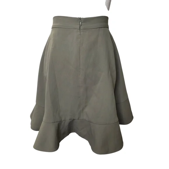 C/MEo Collective  Ruffle  front Mini skirt - Picture 3 of 9